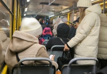 Жители Академического района пожаловались на переполненные трамваи, которые начали курсировать по новой линии в Екатеринбурге