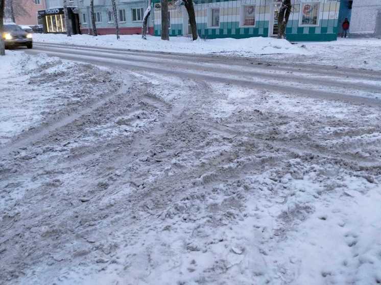 Мэр Томска заявил о снежной каше во дворах домов и возле магазинов