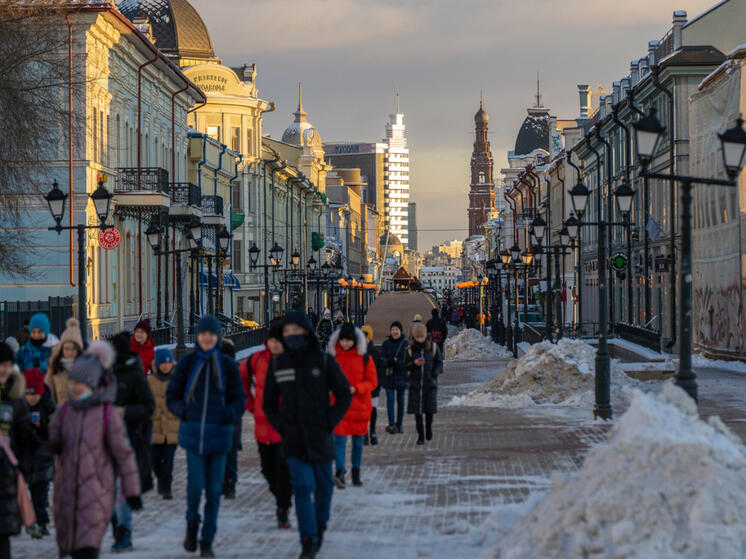 Казань за год принял 3,8 млн туристов