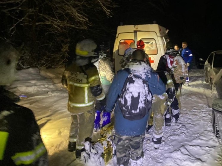 Новгородские спасатели оказали помощь потерявшемуся в лесу лыжнику