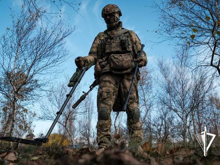 Росгвардейцы выявляют вражеские схроны на Запорожье