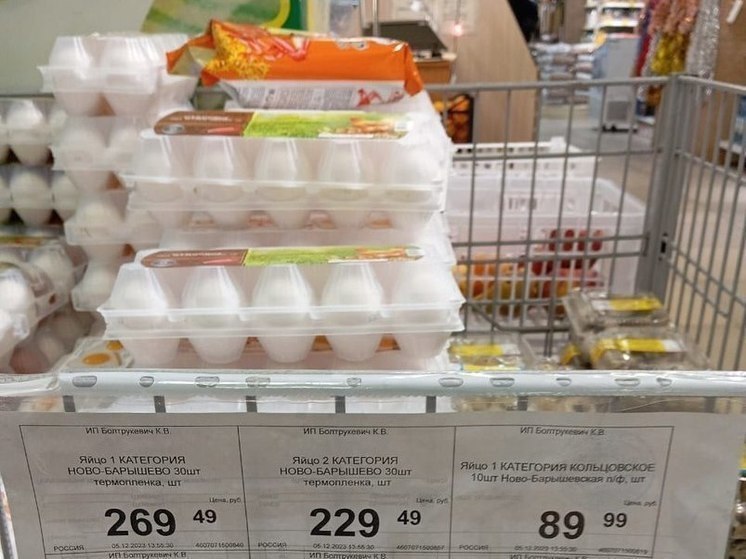 Новосибирские птицефабрики заморозят цены на яйца до конца марта