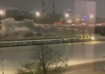 Телеграм-канал Readovka опубликовал кадры прибытия поезда Деда Мороза в Москву из Великого Устюга Вологодской области