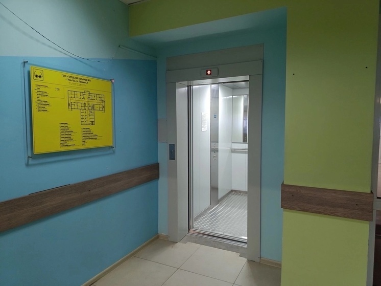 В горбольнице №5 Улан-Удэ заработал лифт после ремонта