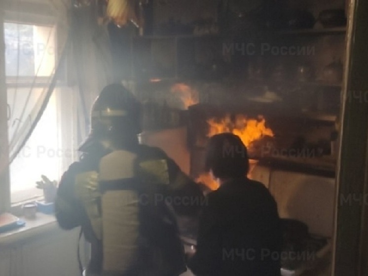 В Советском районе Орла горела квартира
