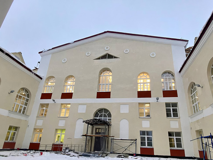 Реконструкция Новодвинского городского культурного центра выходит на финишную прямую