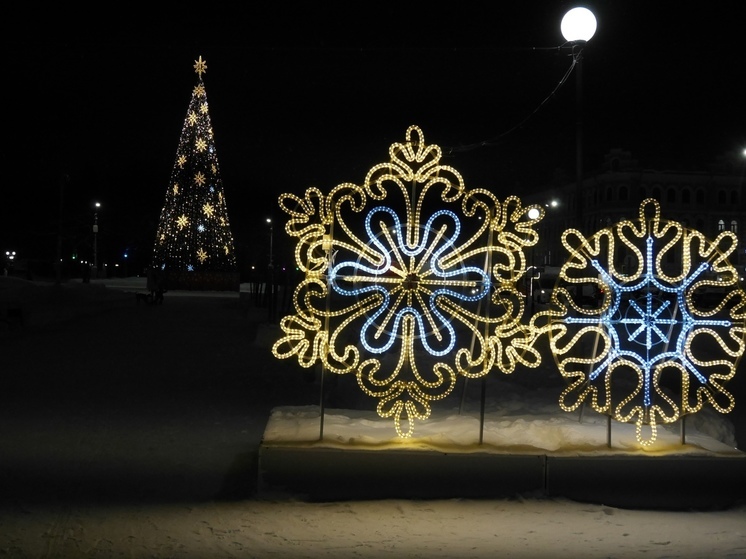 Новогодняя ночь будет морозной на Вологодчине