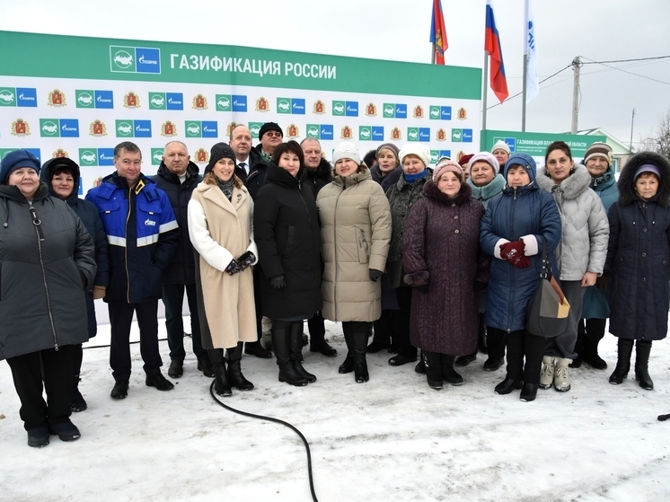 В Гороховецком районе газифицировали деревню Быкасово