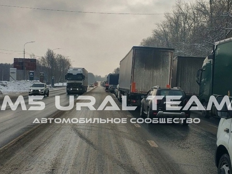На трассе М-5 под Рязанью произошло серьёзное ДТП