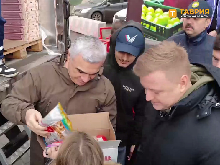 Армяне Краснодарского края привезли гуманитарную помощь на Херсонщину