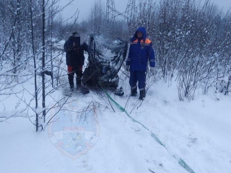 Мужчина на снегоходе заблудился в лесу возле деревни Гнори