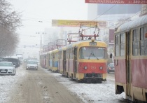 В Екатеринбурге вечером 27 декабря пропало напряжение на трамвайной линии Черниговская – Лукиных – Сварщиков – Машиностроителей