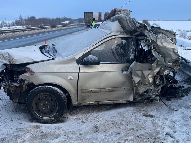 Автоледи попала в ДТП в Вологодском округе