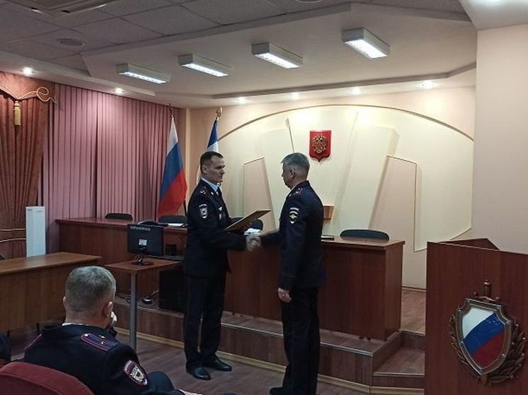 Сотрудники полиции Братска получили ведомственные награды