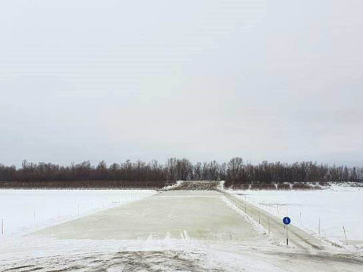 Ледовая дорога через Иртыш открыта в Вагайском районе