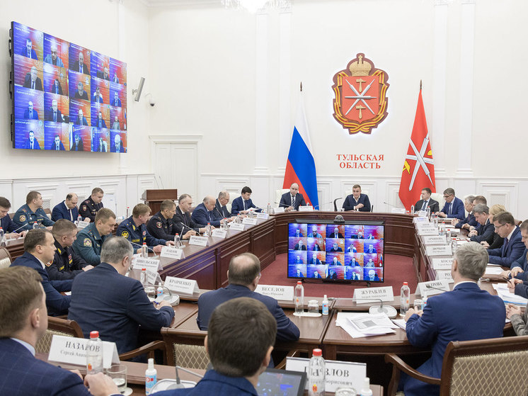 Дюмин поручил обеспечить безопасность новогодних праздников туляков