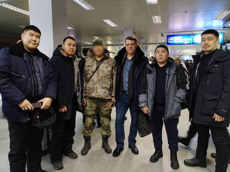  В столице Якутии встретили вернувшегося участника СВО