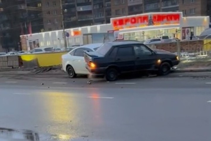 В Курске вечером 28 декабря произошло пять дорожных аварий
