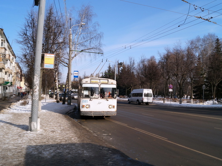 30 декабря – 8 января в Йошкар-Оле троллейбусы ездят по расписанию выходного дня