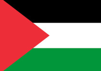 Более 50 искусственных елей выставили у посольства Палестины в России