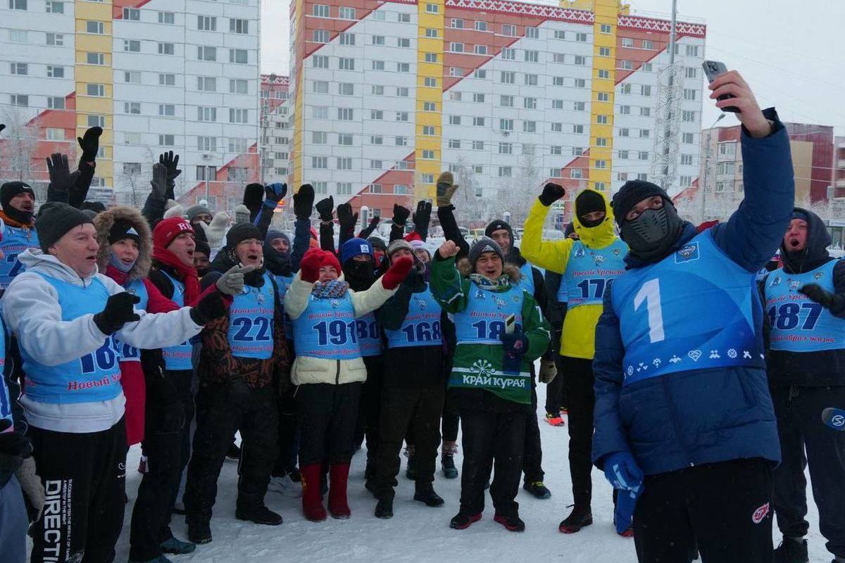 The head of Novy Urengoy invites staunch fellow countrymen to start the New Year in a sporty manner