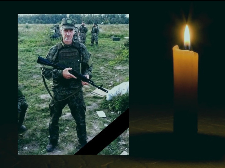 Олонец простился с погибшим бойцом СВО