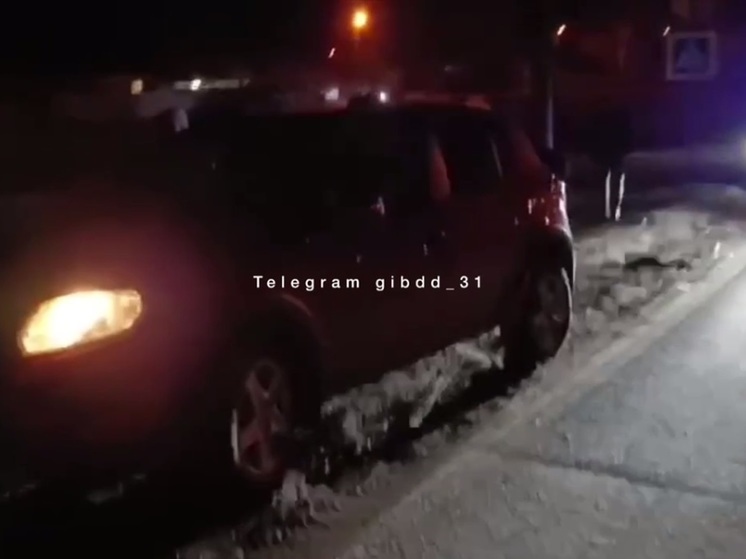 Автомобилистка на «Рено Сандеро» сбила женщину на пешеходном переходе под Белгородом