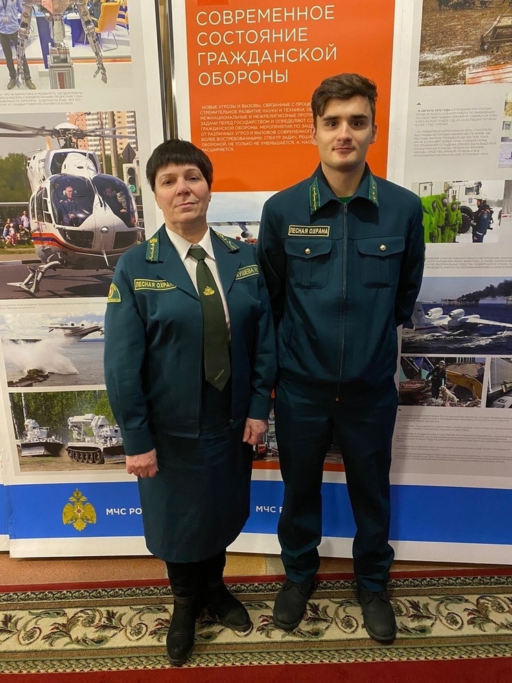 Лесничие Серпухова ознакомились с новыми образцами пожарной техники