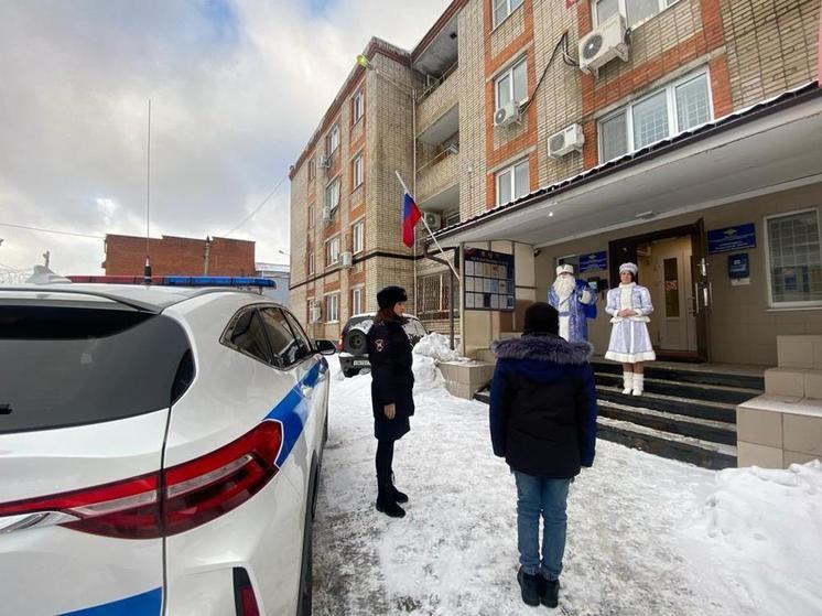 Тульская Госавтоинспекция исполнила желание 11-летнего школьника