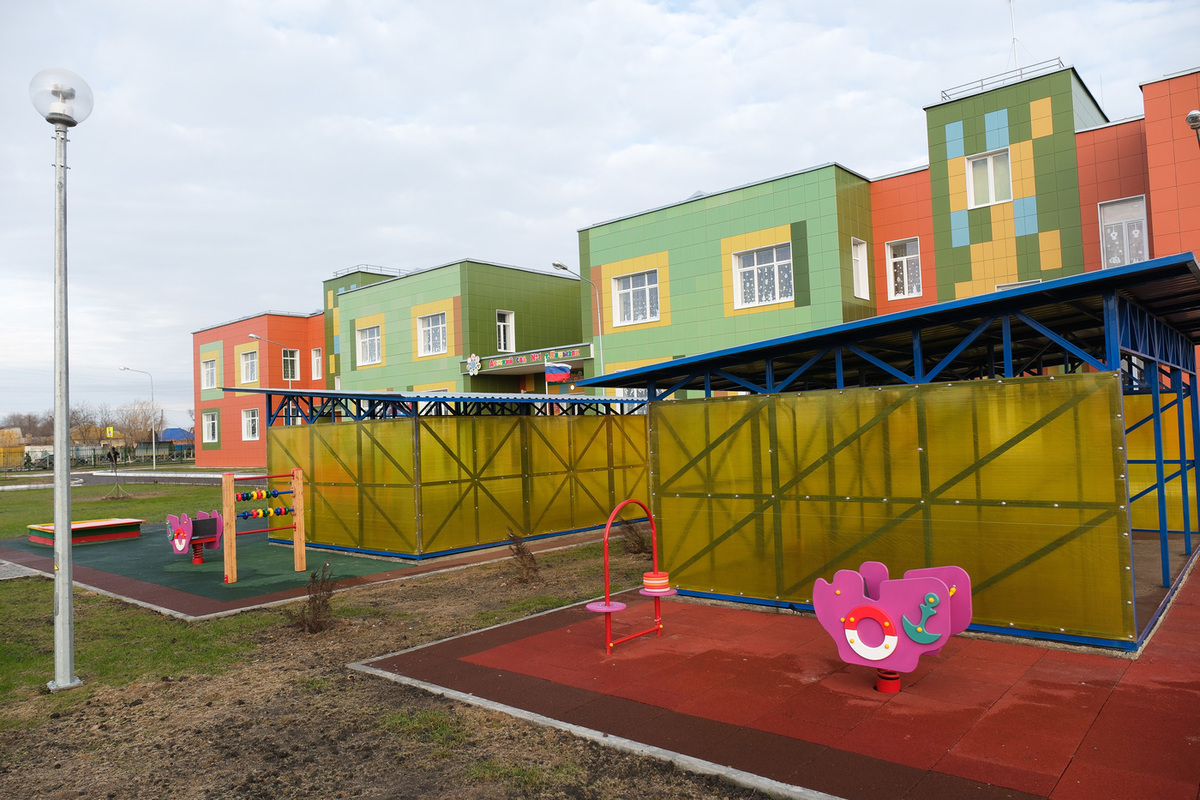 Новый детский сад открыли в Камызяке