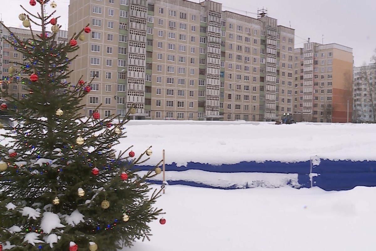 В Костроме откроется новый каток в Давыдовских микрорайоне