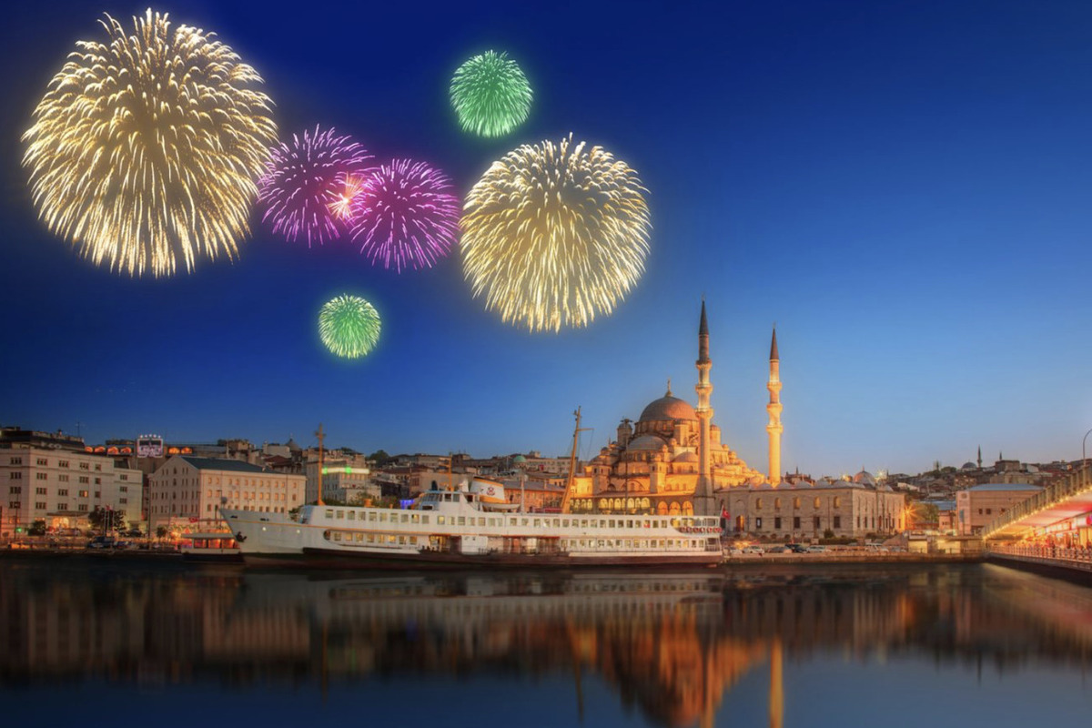 Russians teach Turks to celebrate the New Year: gifts, Olivier, “Blue Light”