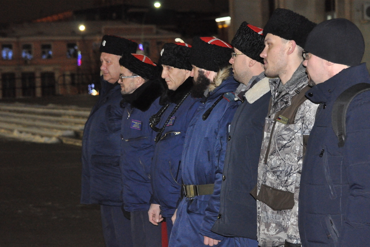 Казаки взялись за охрану новогодних торжеств в центре Тулы