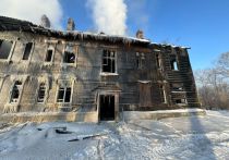 Зарево пожара жительница поселка Известковый увидела вечером 30 декабря