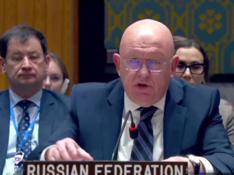 Постпред РФ в ООН Небензя сравнил молчание в ответ на варварство ВСУ с пособничеством в злодеяниях