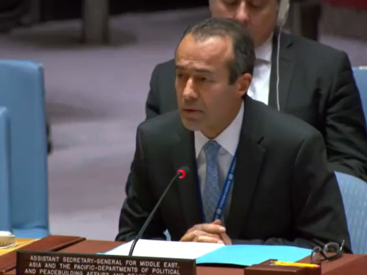 Помощник генсека ООН  Хиари на заседании Совбеза призвал не атаковать населенные пункты, гражданские объекты и мирных граждан