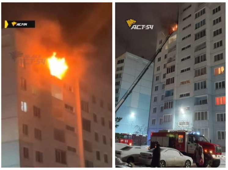 В Новосибирске из-за теплого пола загорелась квартира на улице Титова