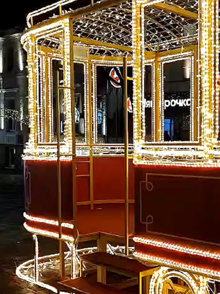 В Орле трамвай на улице Ленина теперь способен рассказывать истории и петь песни
