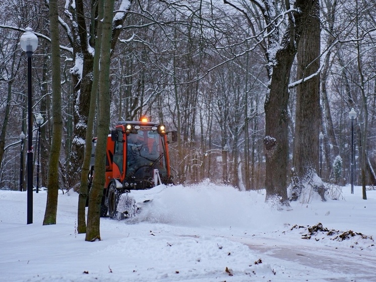 В Туле за сутки убрали 814 кубометров снега