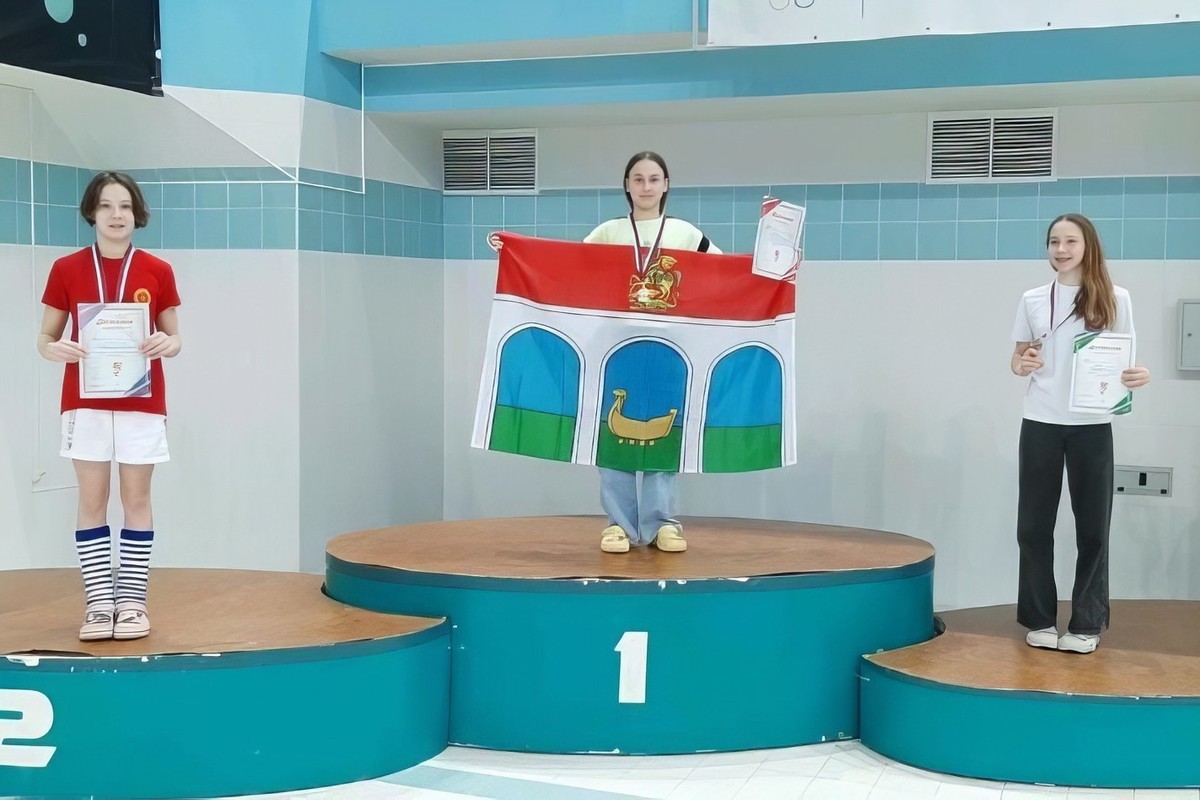 Серпуховичка стала призером областных соревнований по плаванию