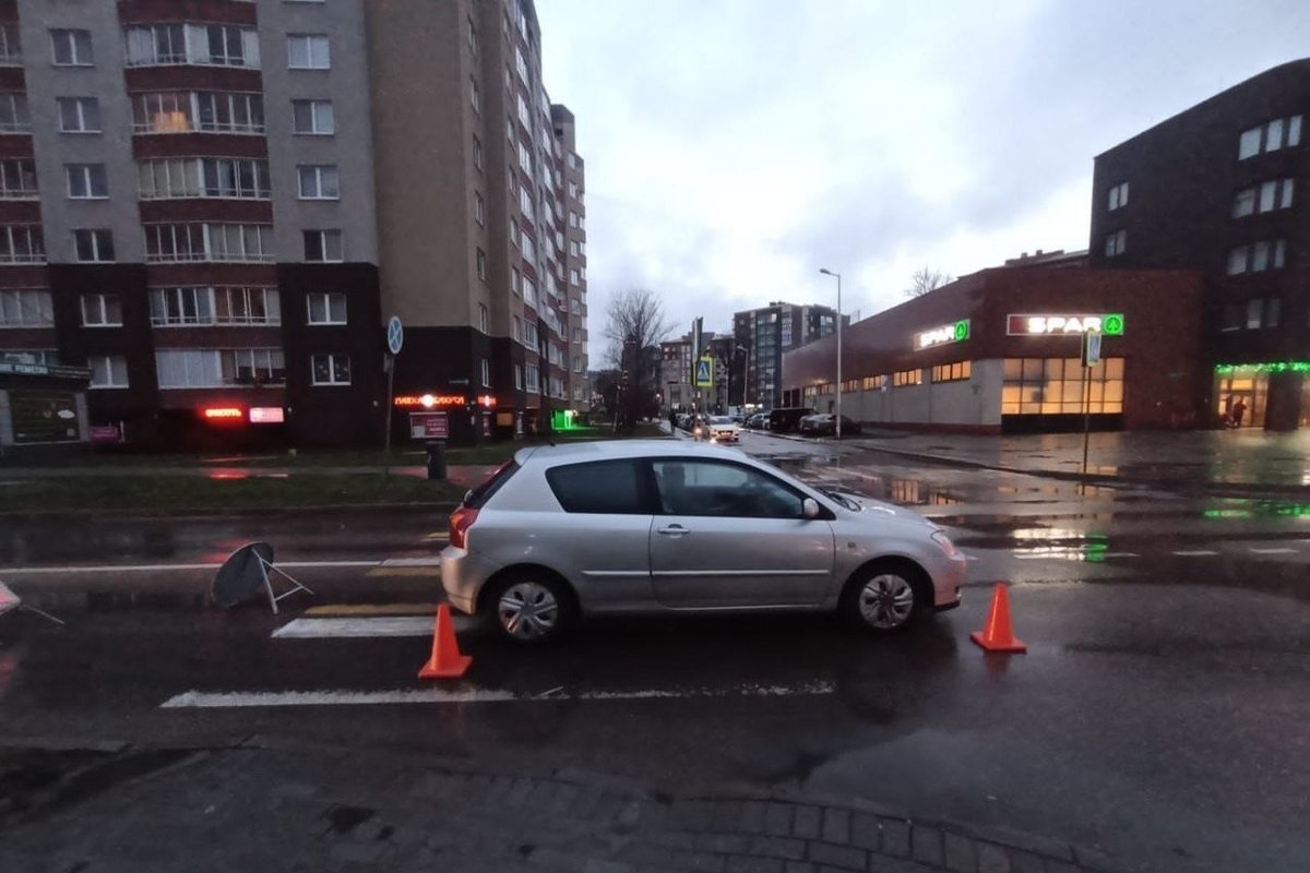 Калининградец сбил пенсионерку на пешеходном переходе за день до Нового года