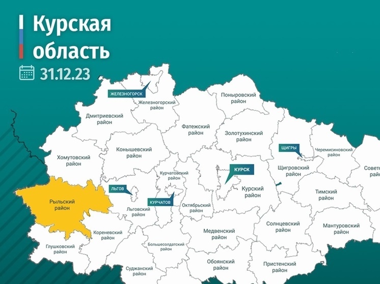 В Курской области во время обстрела ВСУ поврежден газопровод в деревне Городище