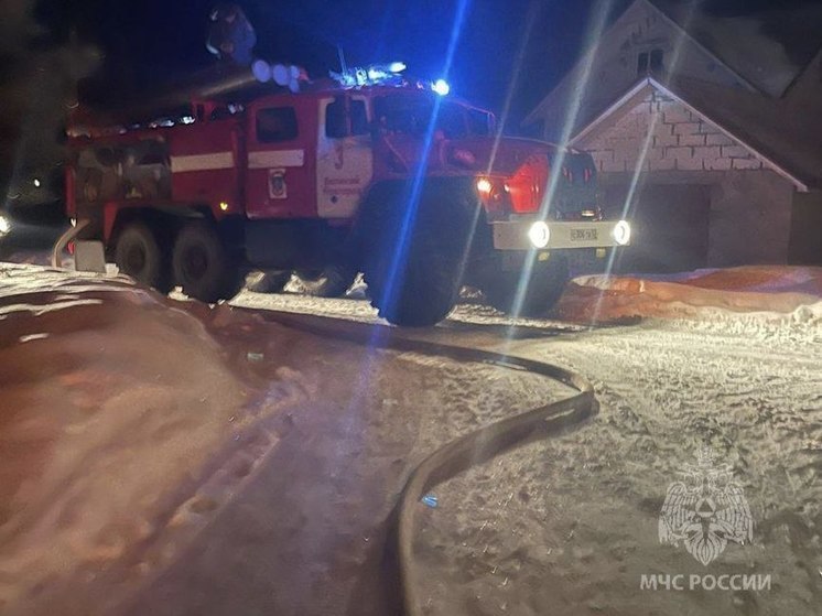 В деревнях под Великим Новгородом горели две бани