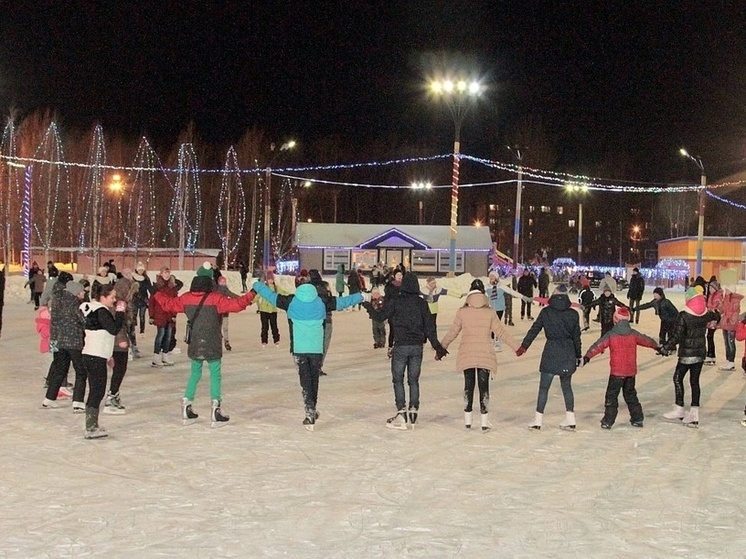 В Северодвинске начинается сезон массовых катаний на коньках