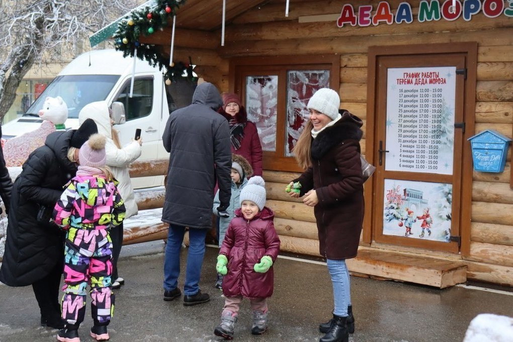 В декабре резиденцию Деда Мороза посетили более трех тысяч ставропольцев