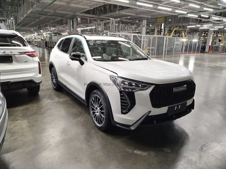 На заводе в Туле заметили обновленный Haval Jolion