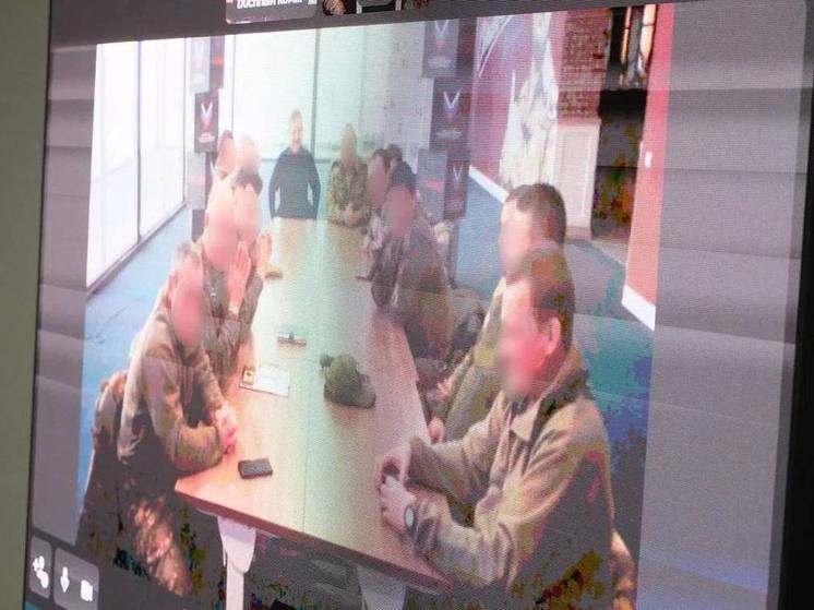 В Астрахани состоялся первый семейный телемост с участниками СВО