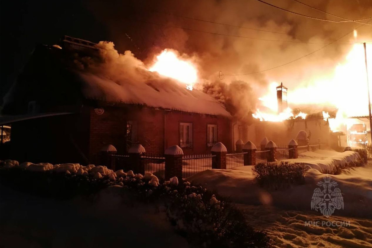 В первый день наступившего года в Ивановской области произошло четыре пожара