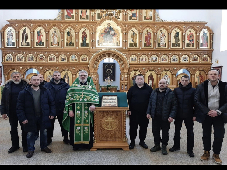 В храме Сергия Радонежского состоялся молебен
