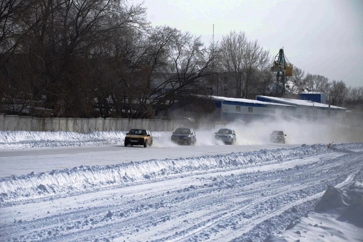 Автогонки на льду озера Желтое пройдут под Омском на Рождество